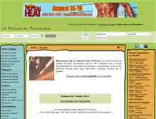 Tablet Screenshot of lapassiondespoemes.com